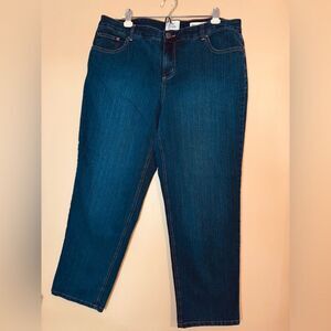 Just My Size Blue Straight Leg Denim Jeans